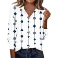 thumbnail image 3 of Camisas de Manga Larga para Mujeres Blusa de Trabajo Casual de Ajuste Suelto con Spandex de Poliéster Suave, Capa Versátil Esencial para la Oficina de Primavera, 3 of 8
