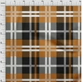 thumbnail image 4 of oneOone Cotton Poplin Brown Fabric Tartan Diy Clothing Quilting Fabric Print Fabric By Yard 56 Inch Wide-7953, 4 of 4