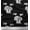 Black, variant on Soimoi Crepe Silk Fabric Bird & Mushroom Block Decor Fabric Printed Yard 42 Inch Wide