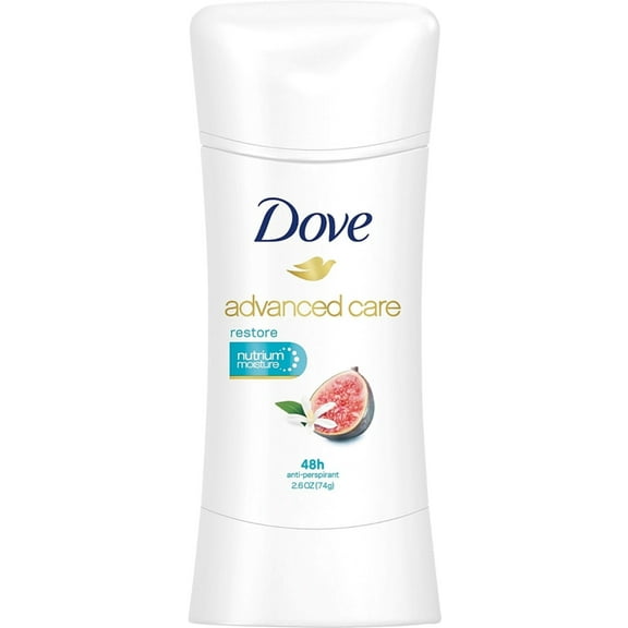 Dove Advanced Care Antiperspirant, Restore 2.60 oz (Pack of 2)
