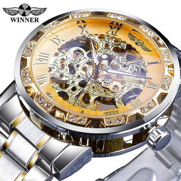 winner men's automatic mechanical watch
