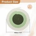 thumbnail image 2 of 2Pcs Manteles Individuales Redondos Trenzados, 11.8" Manteles Tejidos para Mesa de Cocina con Gancho para Decoración de Granja (Verde), 2 of 7