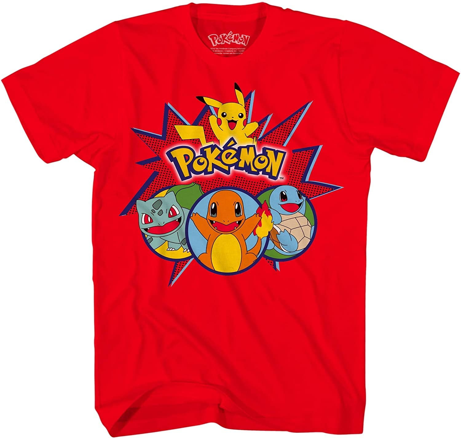 Gotta Catch Em All Ash Pikachu Charizard Pokeball Official T-Shirt Pokemon Boys Pikachu Game Shirt 
