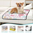 thumbnail image 5 of Washable Pet Pee Pads with Super Absorbent Reusable Training Pads for Dogs & Cats Pink Cute Cartoon Icon, 5 of 6