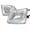 MultiColor, variant on Led Euro Headlights for 97 to 03 Ford F150, Black - 12 x 14 x 15 in.