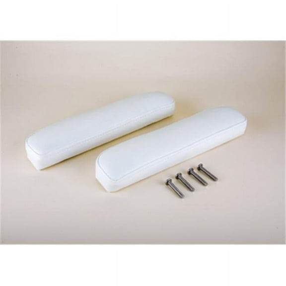 Cushion Arm Rest Rear, White Pair