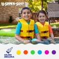 thumbnail image 5 of TRC Recreation Child Life Jacket Vest - Super Soft - X Small, Sunset Orange, 5 of 8