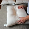 thumbnail image 2 of Kapok KaPillow King Med Pillow w/zip in Org Sateen Sheeting Case, 2 of 9