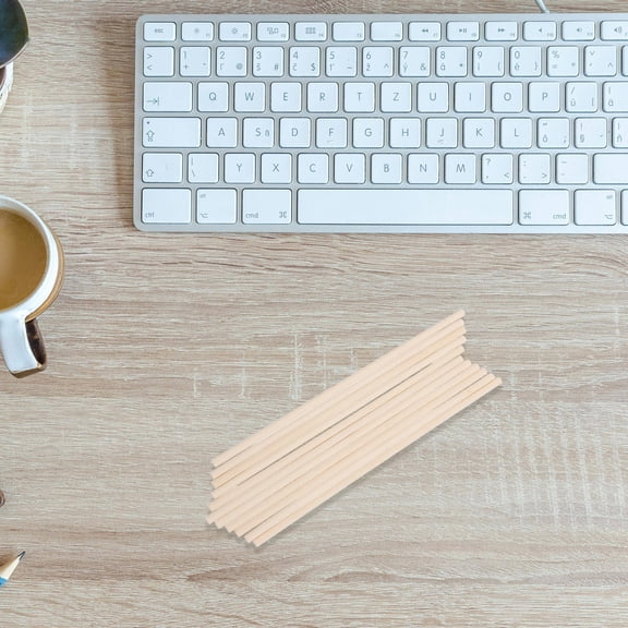 FRCOLOR 100pcs Craft Making Supplies Craft Making Sticks Wood Craft Making Sticks Craft Model Building Sticks Diy Craft Making Sticks