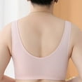 thumbnail image 4 of Front Closure Bra for Women Wireless Full Coverage Plus Size Bra Soft Cup Support Wide Strap Comfort Bra, 4 of 6
