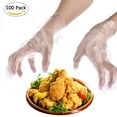 thumbnail image 2 of Gants Polyvalents Sans Latex Jetables en PE pour Enfants, de Qualité Alimentaire, Protecteurs pour Manger, 100 Pcs, 2 of 9