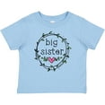 thumbnail image 3 of Inktastic Big Sister Leaves, Circle, Heart Girls Baby T-Shirt, 3 of 5