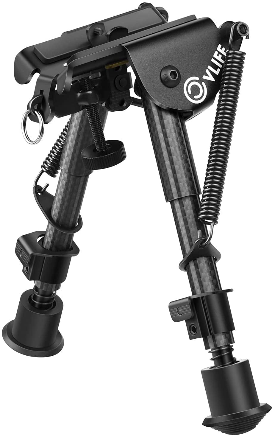 CVLIFE Carbon Fiber Rifle Bipod, 69 Inch Adjustable Super Duty
