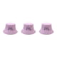 thumbnail image 5 of Qarigey Sombreros de cubo Algodón Hombres Mujeres Gorras Sombrero de pescador vintage Seaside Outdoor All-match Daily Wear Headgear Light Purple Type1 NO1 Qarigey CBP327597, 5 of 6