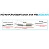 Northeastern Exhaust | Stainless Steel Complete Exhaust System Kit Fits 2003–2011 Honda Element 2.4L | Direct-Fit Replacement