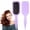 Purple, variant on Curl Defining Brush, 1 PCS Curly Hair Brush, Brush for Curly Hair, for Combing and Shaping Men's and Women's Curls to Reduce Pulling (Purple)