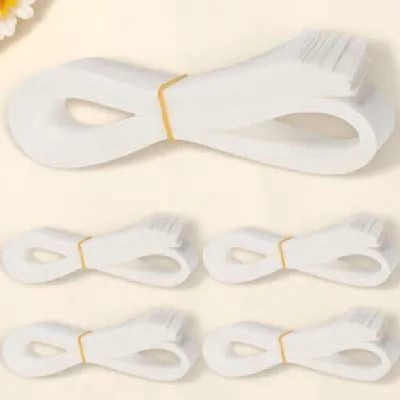 NIAIZEK 200Pcs Money Organizer for Cash White Paper Bands with High Durability and Flexible Use