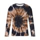thumbnail image 5 of Blusas y camisas de manga larga con cuello redondo para hombre, estilo casual, estampado, cuello redondo, para fitness, deportivas, de licra., 5 of 5