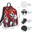 thumbnail image 2 of Goofa The Nightmare Before Christmas Pattern School Backpack for Students – Tear-resistant Bag Spacious, Comfortable, and Stylish Backpack with Multiple Pockets, 2 of 7