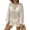 BM20 C-Ginger, variant on Anygrew Women's Short Sleeve Crochet Swimsuit Cover Up | V Neck Decorative Button Front Bathing Suit Beach Dress | Slim Fit Hollow Out Summer Swimwear Coverups