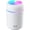 White, variant on Colorful Cool Mini Humidifier, Rechargeable - USB Personal Desktop Humidifier for Car, Office Room, Bedroom,etc. Auto Shut-Off, 2 Mist Modes, Super Quiet.