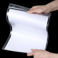 thumbnail image 4 of 10 Pack Job Ticket Holders 8 1/2" x 11" Waterproof Zip Page Protectors Heavy Duty Dry Erase Document Storage Shop Ticket Holders, 4 of 7