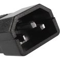 thumbnail image 4 of Conector de toma de corriente de enchufe adaptador recto de terminal de 3 pines, toma de corriente AC-013 par macho hembra, 4 of 5
