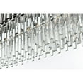 thumbnail image 4 of Elegant Lighting Willow 47 Inch Rectangular Chandelier In Chrome, 4 of 8