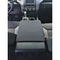 thumbnail image 3 of Auto Console Covers- Fits The Toyota Tundra 2010-2021 (5 passenger) Center Console Armrest Cover Waterproof Neoprene Fabric (Black), 3 of 5