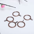 thumbnail image 6 of Uxcell 1.5'' Curtain Rings with Eyelet for Curtain Rod Metal Copper Tone Pack of 20, 6 of 6
