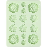 Wilton Succulents Silicone Candy Mold, 14-Cavity
