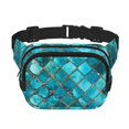 thumbnail image 1 of Easygdp Square Glass Mosaic Fanny Packs para Mujeres y Hombres, Bolsa de Cinturón, Bolsos de Cruz para Trabajo/Correr/Senderismo, 1 of 9