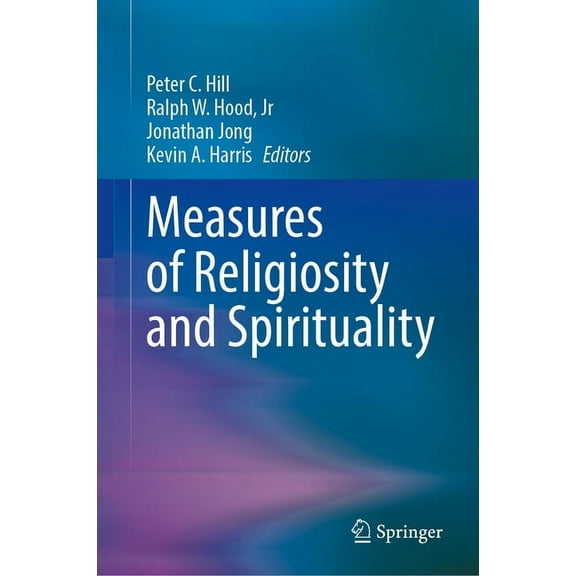 Measures of Religiosity and Spirituality, (Hardcover)