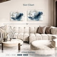 thumbnail image 4 of Elephant Stock Detour Wall Art - Horizontal Canvas Wall Art - Living Room Wall Decor - Abstract Canvas - White And Gray Decor By Isabelle Z. - 36" x 24", 4 of 8