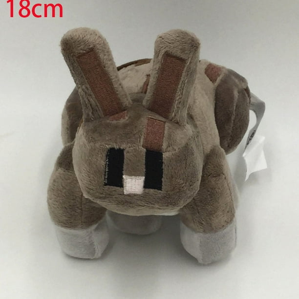 15-28cm Juego Caliente Minecraft Peluche Suave Enderman Wolf Zombie Spider Sketelon Steve Conejo Juguetes De Dibujos Animados Fiesta De Cumpleaños Para Niños Gao Jiahui unisex