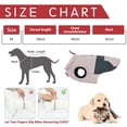 thumbnail image 2 of Dog coat, winter thick warm waterproof pet clothing, zipper - green, 2 of 5