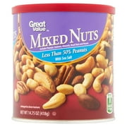 Great Value Mixed Nuts, 14.75 Oz.