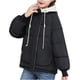 thumbnail image 2 of Pntutb Mujer Cremalleras Con Capucha Suelta Manga Larga Bombardero Cálido Blusa Abrigo Chaquetas Liquidación Pntutb Pntutb-1472, 2 of 5