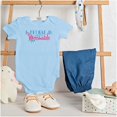 thumbnail image 3 of I Believe in Mermaids Cute Adorable Bodysuit Jumper Girls Infant Baby Brisco Brands 24M, 3 of 6
