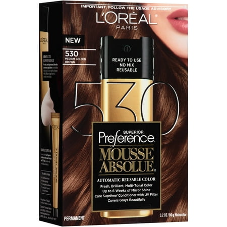 l oreal paris superior preference mousse absolue hair l oreal mousse hair color chart