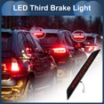 thumbnail image 2 of Luces de freno LED únicas para Nissan X-Trail T31 2008-2013, carcasa negra de plástico impermeable, 2 of 7