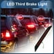 thumbnail image 2 of Luces de freno LED únicas para Nissan X-Trail T31 2008-2013, carcasa negra de plástico impermeable, 2 of 7