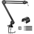 thumbnail image 6 of Mic Arm Stand Desk, TONOR Microphone Boom Arm Microfono Arm with Extra-large Pop Filter and Cable Ties, T40, 6 of 7