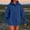 Blue_Hoodie, variant on Viadha Plus Size Hoodies for Women Fleece Hooded Sweatshirts Oversized Pullover Long Sleeve Ladies Tops with Pockets