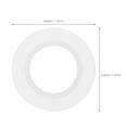 thumbnail image 2 of OUNONA Silicone Gasket for Home Transparent Basin Sealing Ring for Tub Drain Shoe Bath Kitchen Sink 10 Pcs, 2 of 8
