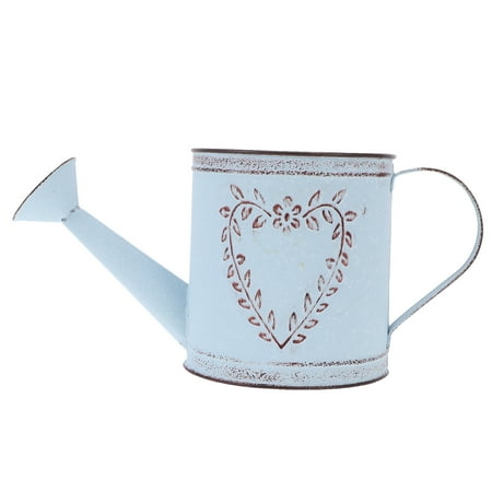

Iron Flowerpot Metal Watering Can Vintage Vase Indoor Outdoor Desktop Decoration