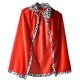 thumbnail image 2 of Traje de rey traje medieval de príncipe rey capa (capa y corona) rojo Afortunado Sencillez, 2 of 3
