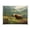 Cow in Green Rolling Hills, variant on Acrylic Tray Clear Serving Tray Rectangle Decorative Tray with Cut Handle Cow in Green Rolling Hills