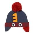 thumbnail image 2 of Heliisoer Autumn Winter Baby Boys Girls Pattern Ear Protection Children Hat, 2 of 2