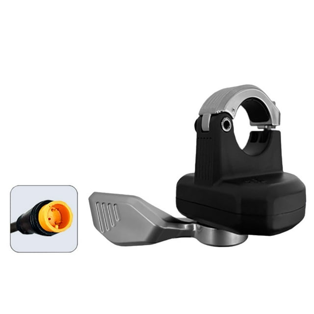 Splihome Ebike Thumb Throttle Quick Release Left Hand Electric Scooter Finger Accelerator Waterproof Connector